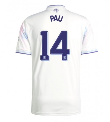 Aston Villa Pau Torres #14 Tercera Equipación 2025-26 Manga Corta